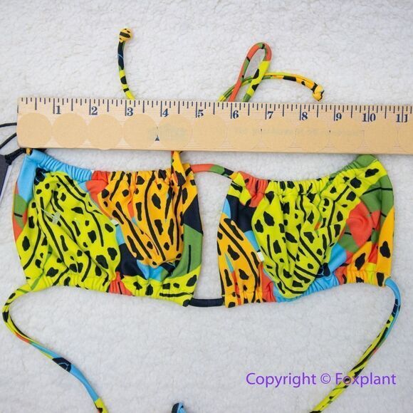 NEW  It’s Now Cool x free people bananas string bikini top,‎ size XS - Picture 6 of 11